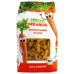 Erdbär Freche Freunde Bio Gemüsenudeln Karotte