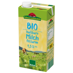 Schwarzwaldmilch Bio H-Milch 1,5%