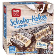 REWE Beste Wahl Schoko-Kokos Kuchen