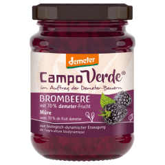 Campo Verde Bio Demeter Fruchtaufstrich Brombeere