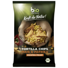 Biozentrale Bio Tortilla-Chips Paprika