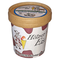 Hölzer's Eis Kokos Creme Eis