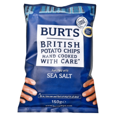 Burts British Potato Chips Sea Salt