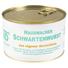 Rhönland Hausmacher Schwartenwurst