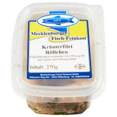 Mecklenburger Fisch-Feinkost Kräuterfilet Röllchen