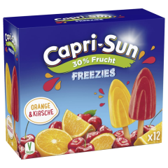 Capri-Sun Freezies Orange und Kirsche