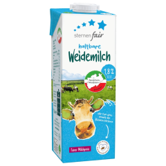 Sternenfair H-Weidemilch 1,8% Fett