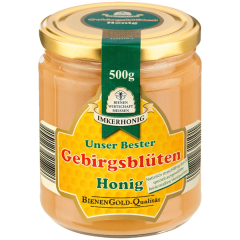 Bienenwirtschaft Meissen Imkerhonig Unser Bester Gebirgsblütenhonig cremig