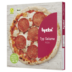 Lycka Bio Pizza Typ Salame vegan