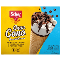 Schär Gran Cono Panna & Cacao glutenfrei