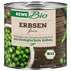 REWE Bio Erbsen fein