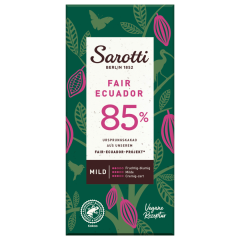 Sarotti Schokolade Fair Ecuador mild vegan