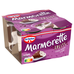 Dr. Oetker Marmorette Pudding Schoko mit Splits