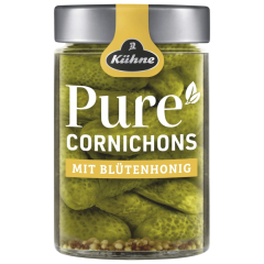 Kühne Pure Cornichons mit Blütenhonig