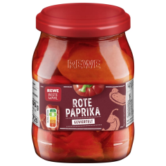 REWE Beste Wahl Rote Paprika eingelegt