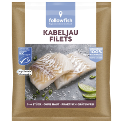 Followfish Kabeljau Filets MSC