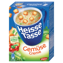 Erasco Heisse Tasse Gemüse-Creme mit Croûtons