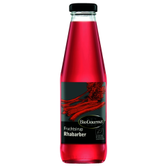 BioGourmet Bio Fruchtsirup Rhabarber