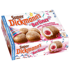 Super Dickmann's Berliner 6 Stück,