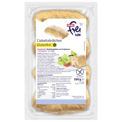 REWE frei von Ciabattabrötchen glutenfrei