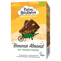 Farm Brothers Bio Cookies Brownie Almond vegan