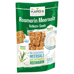 Dr. Karg's Vollkorn-Snack Rosmarin Meersalz