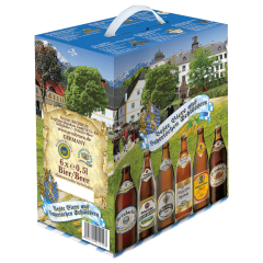 Arcobräu Schlösserkarton Bier