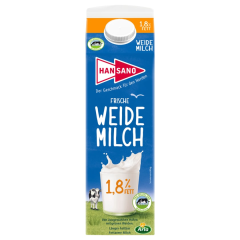 Hansano Frische Weidemilch 1,8%