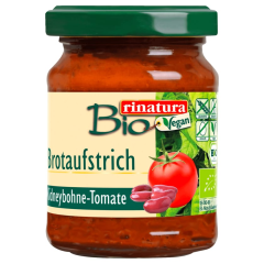 Rinatura Bio Brotaufstrich Kidneybohne-Tomate