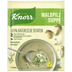 Knorr Natürlich Lecker Waldpilz Suppe