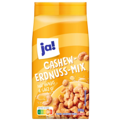 ja! Cashew-Erdnuss-Mix Honig & Salz