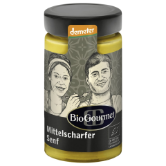 Demeter Bio Gourmet Senf mittelscharf