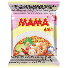 MAMA Instantnudelsuppe orientalischer Art, Tom Yum Garnelengeschmack