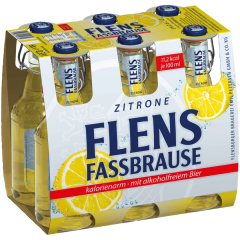 Flens Fassbrause Zitrone alkoholfrei