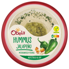 Obela Hummus Hot Jalapeño