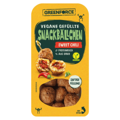 Greenforce Snackbällchen Sweet Chili vegan