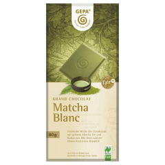 Gepa Bio Naturland Matcha Blanc Schokolade