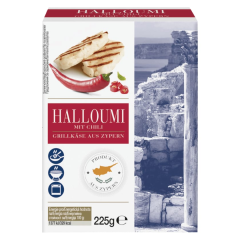 Marka Hellas Halloumi mit Chili Grillkäse aus Zypern