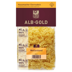 Alb-Gold Wellenbandnudeln