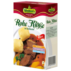 Werner's Rohe Klöße im Kochbeutel