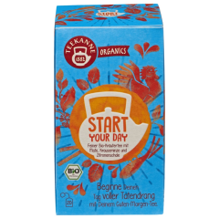 Teekanne Organics Bio Tee Start Your Day 20 Beutel,