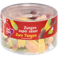 Red Band Fruchtgummi-Zungen super sauer