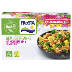 Frosta Gemüse Pfannne mit Kichererbsen & Cranberries