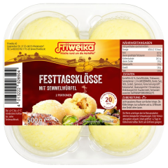 Friweika Festtagsklösse mit Semmelwürfel