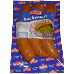 Die Rostocker Bockwurst