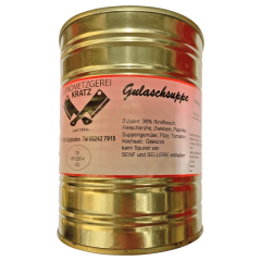 Landmetzgerei Kratz Gulaschsuppe