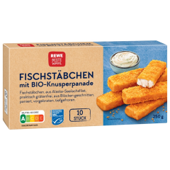 REWE Beste Wahl Fischstäbchen mit Knusperpanade