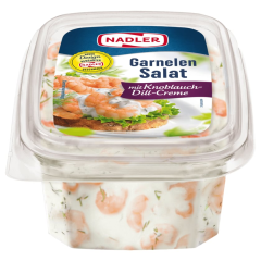 Nadler Garnelensalat mit Knoblauch-Dill-Creme