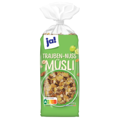 ja! Trauben-Nuss-Müsli Vollkorn