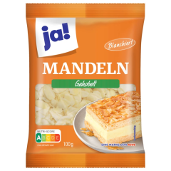 ja! Mandeln gehobelt